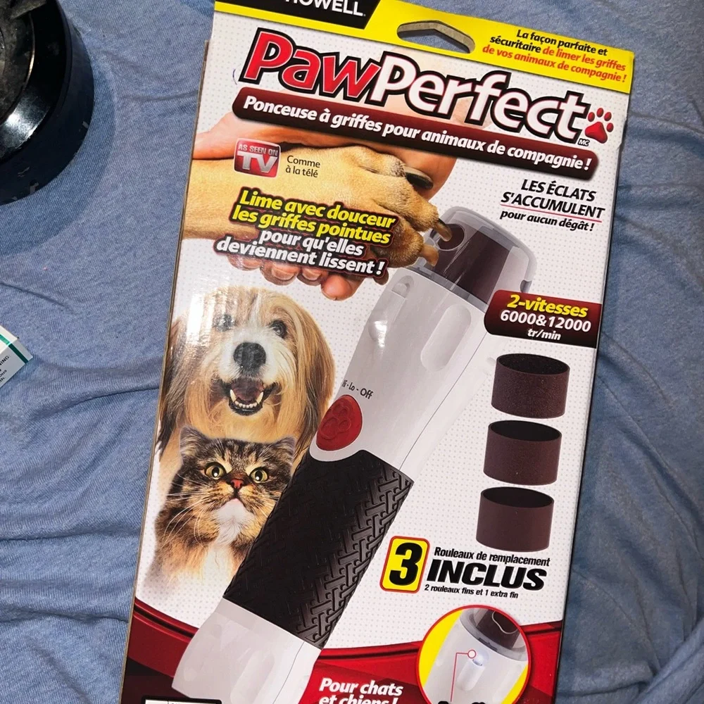 *BRAND NEW/ UNUSED 🆕* PawPerfect Pet Nail Grooming Device w| automatic light